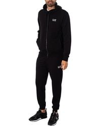 EA7 - Zip Hooded Tracksuit - Lyst