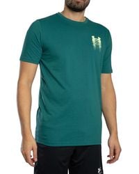 Under Armour - Blur Logo Back Graphic Loose T-shirt - Lyst