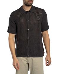 Levi's - Camp Knitted Short Sleeved Shirt - Lyst