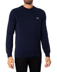 Lacoste - Logo Knit Sweatshirt - Lyst