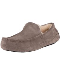 UGG Ascot Suede Slippers - Grey