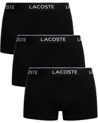 Lacoste - 3 Pack Trunks - Lyst