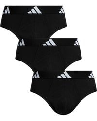 adidas - 3 Pack Active Flex Cotton Briefs - Lyst