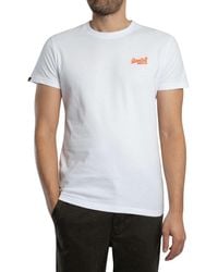 Superdry - Essential Logo Emb T-shirt - Lyst