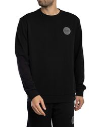 EA7 - Logo Patch Sweatshirt - Lyst