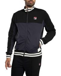 Fila - Tiebreaker Funnel Neck Track Jacket - Lyst