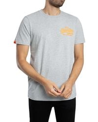 Superdry - Vintage Logo Embroidered Relaxed T-shirt - Lyst