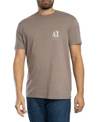 ARMANI EXCHANGE - Chest Logo T-shirt - Lyst