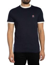 Trojan - Flag Badge Ringer T-shirt - Lyst