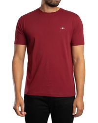 GANT - Printed Archive Shield T-shirt - Lyst