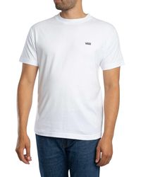 Vans - Left Chest Logo T-shirt - Lyst