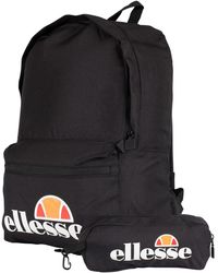 Ellesse - Men's Rolby Backpack Pencil Case, Black Men's Backpack In Black - Lyst