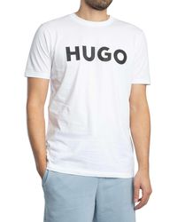 HUGO - Dulivio Graphic T-shirt - Lyst