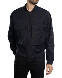 ARMANI EXCHANGE - Woven Blouson Jacket - Lyst
