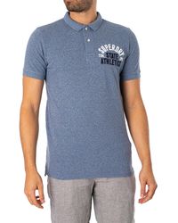 Superdry - Applique Classic Fit Polo Shirt - Lyst