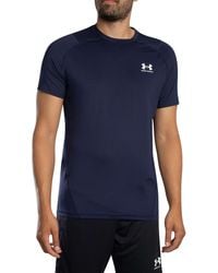 Under Armour - Heatgear Fitted Short Sleeve T-shirt - Lyst