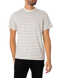 Barbour - Ponte Stripe T-shirt - Lyst