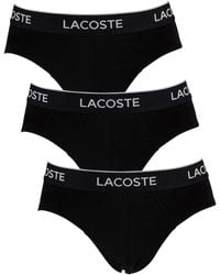 Lacoste - 3 Pack Casual Briefs - Lyst