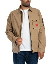 HUGO - Emmond Overshirt - Lyst