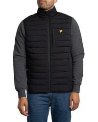 Lyle & Scott - Stretch Lightweight Quilited Gilet - Lyst