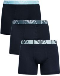 Emporio Armani - 3 Pack Boxer Briefs - Lyst