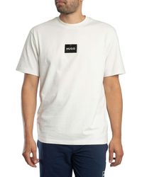 HUGO - Dumeon Logo T-shirt - Lyst