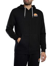 Ellesse - Logo Zip Hoodie - Lyst