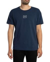 HUGO - Lounge Laze Box Logo T-shirt - Lyst