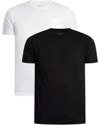 Lyle & Scott - Basic 2 Pack Pocket T-shirt - Lyst