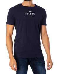 zege tussen definitief Replay T-shirts for Men | Online Sale up to 51% off | Lyst