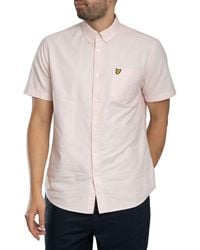 Lyle & Scott - Short Sleeved Oxford Shirt - Lyst
