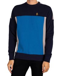 LUKE 1977 Trico Navy Sweatshirt 