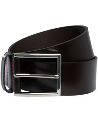 HUGO - Giaspo Leather Belt - Lyst