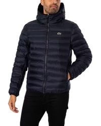 Lacoste - Quilted Puffed Jacket - Lyst