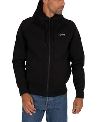 schott zip hoodie