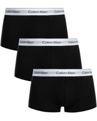 Calvin Klein - 3 Pack Icon Low Rise Trunks - Lyst