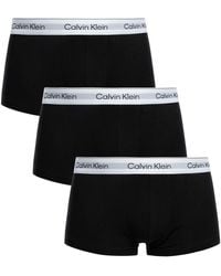 Calvin Klein - 3 Pack Icon Low Rise Trunks - Lyst