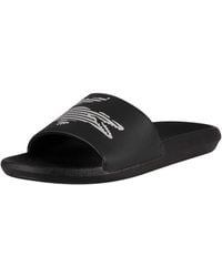 lacoste sliders sports direct