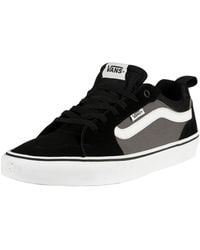 Vans Filmore Suede Canvas Sneakers - Black