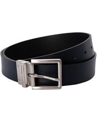 Armani Exchange - Reversable Leather Belt - Lyst