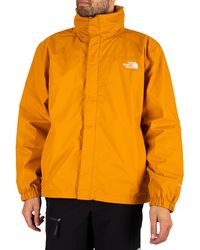 The North Face Resolve Lightweight Waterproof Jacket - Orange