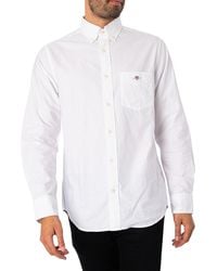GANT - Regular Oxford Shirt - Lyst
