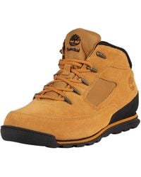 Timberland - Euro Rock Mid Hiker Suede Boots - Lyst