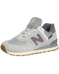 New Balance - 574 Suede Trainers - Lyst