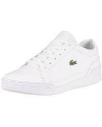 white lacoste sneakers