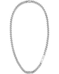 BOSS - Kassy Chain Necklace - Lyst