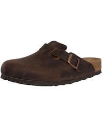Birkenstock - Boston Leather Clogs - Lyst