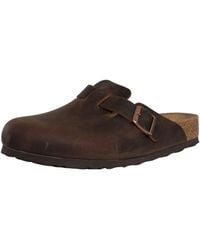 Birkenstock - Boston Leather Clogs - Lyst