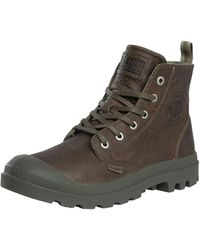 Palladium - Pampa Zip Leather Boots - Lyst