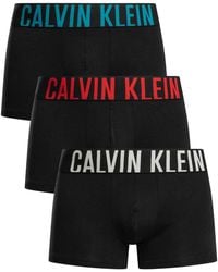 Calvin Klein - 3 Pack Intense Power Trunks - Lyst
